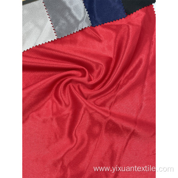 100% Polyester Red Smooth Breathable Knitted Fabric